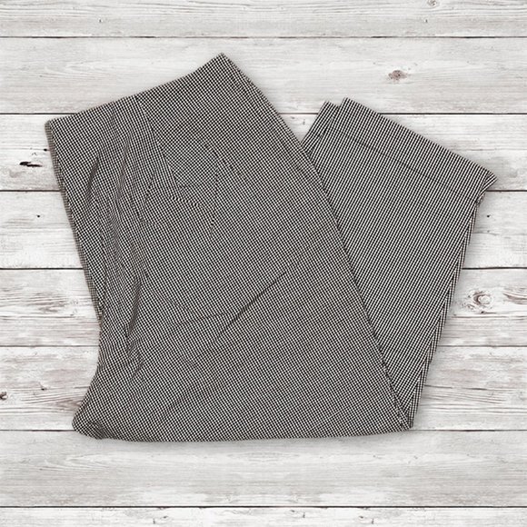 Y2K Vintage Lane Bryant Venezia Black & White Gingham Check Capri Pants - Picture 3 of 3